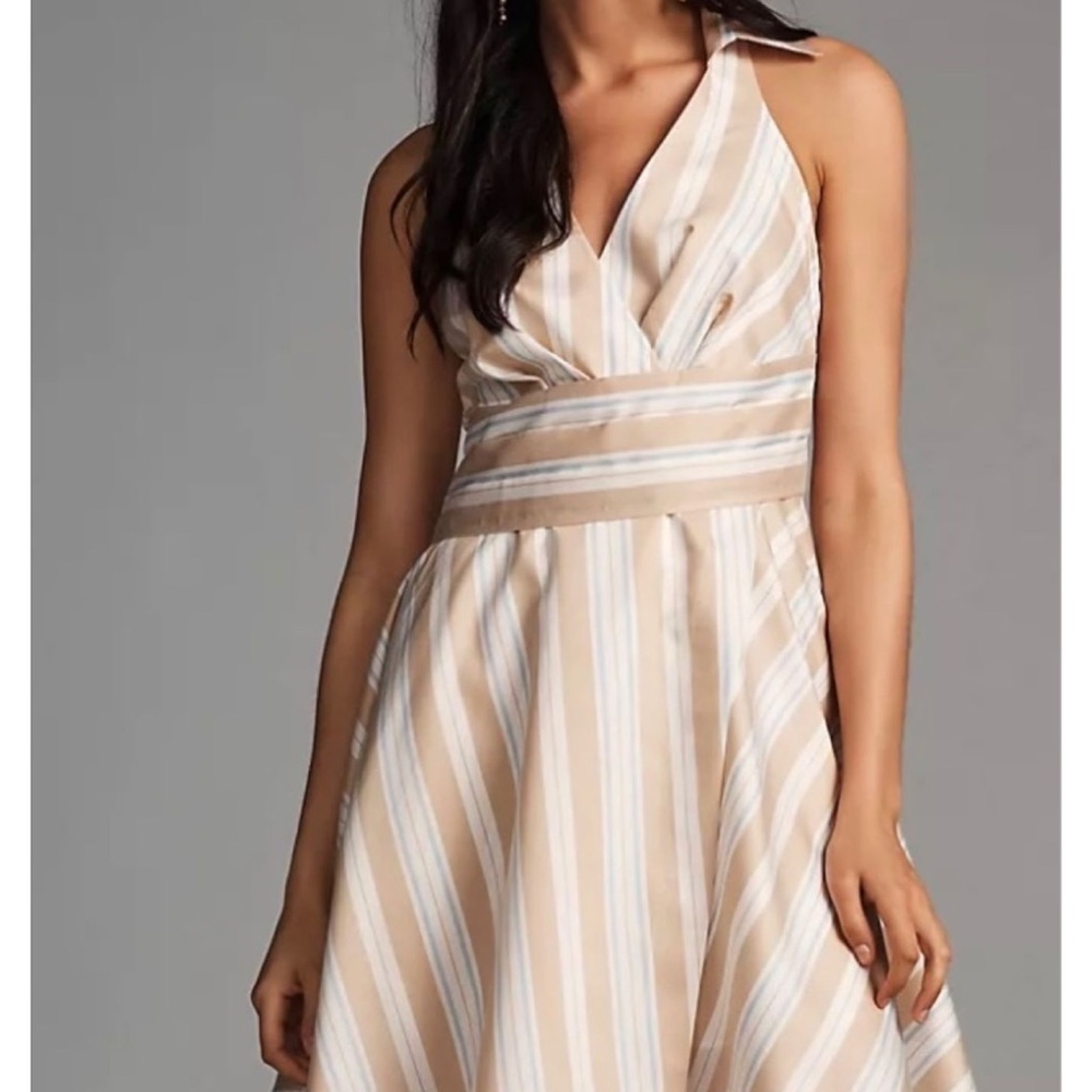 Anthropologie Maeve Assymetrical wrap skirt dress 👗